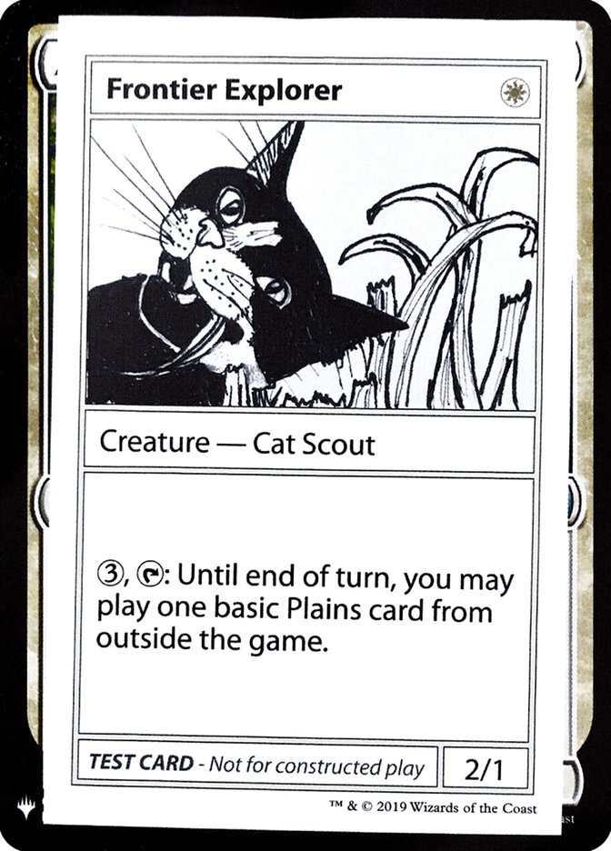 Frontier Explorer [Mystery Booster Playtest Cards] | Jomio and Rueliete's Cards and Comics