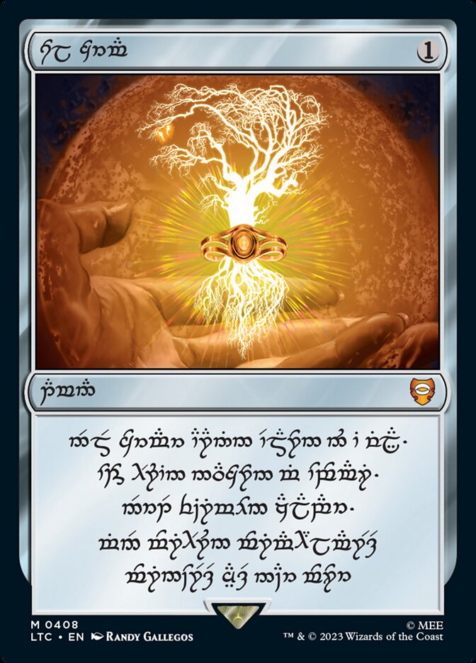 Sol Ring (408) (Elven) [The Lord of the Rings: Tales of Middle-Earth Commander] | Jomio and Rueliete's Cards and Comics