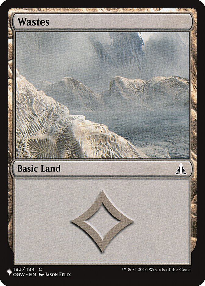 Wastes (183/184) [The List] | Jomio and Rueliete's Cards and Comics