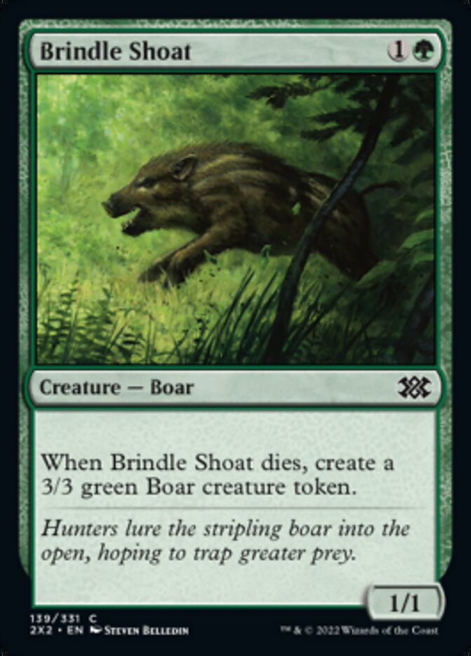 Brindle Shoat [Double Masters 2022] | Jomio and Rueliete's Cards and Comics