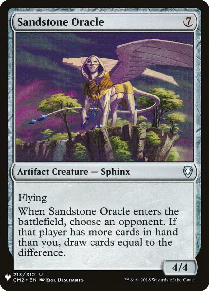 Sandstone Oracle [Mystery Booster] | Jomio and Rueliete's Cards and Comics