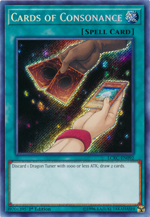 Cards of Consonance [LCKC-EN092] Secret Rare | Jomio and Rueliete's Cards and Comics
