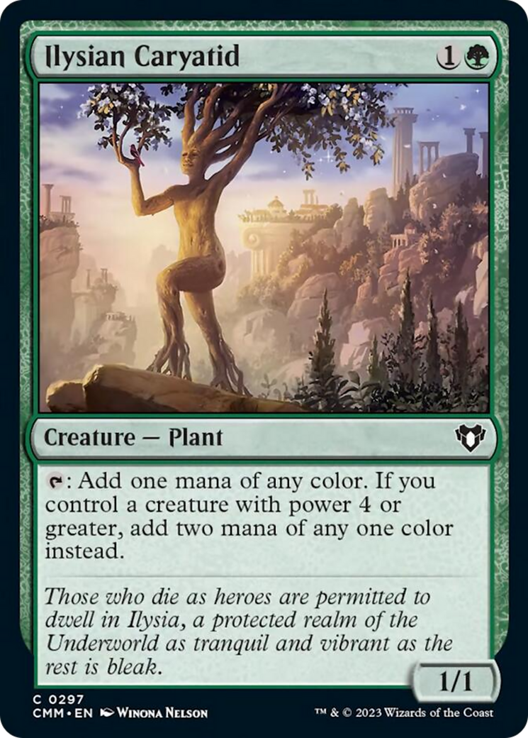 Ilysian Caryatid [Commander Masters] | Jomio and Rueliete's Cards and Comics