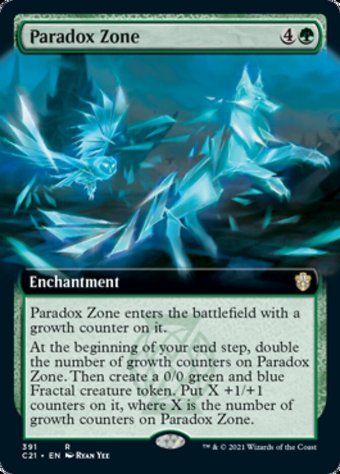 Paradox Zone (Extended Art) [Commander 2021] | Jomio and Rueliete's Cards and Comics