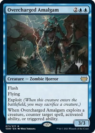 Overcharged Amalgam (Promo Pack) [Innistrad: Crimson Vow Promos] | Jomio and Rueliete's Cards and Comics