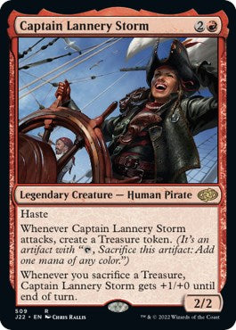 Captain Lannery Storm [Jumpstart 2022] | Jomio and Rueliete's Cards and Comics