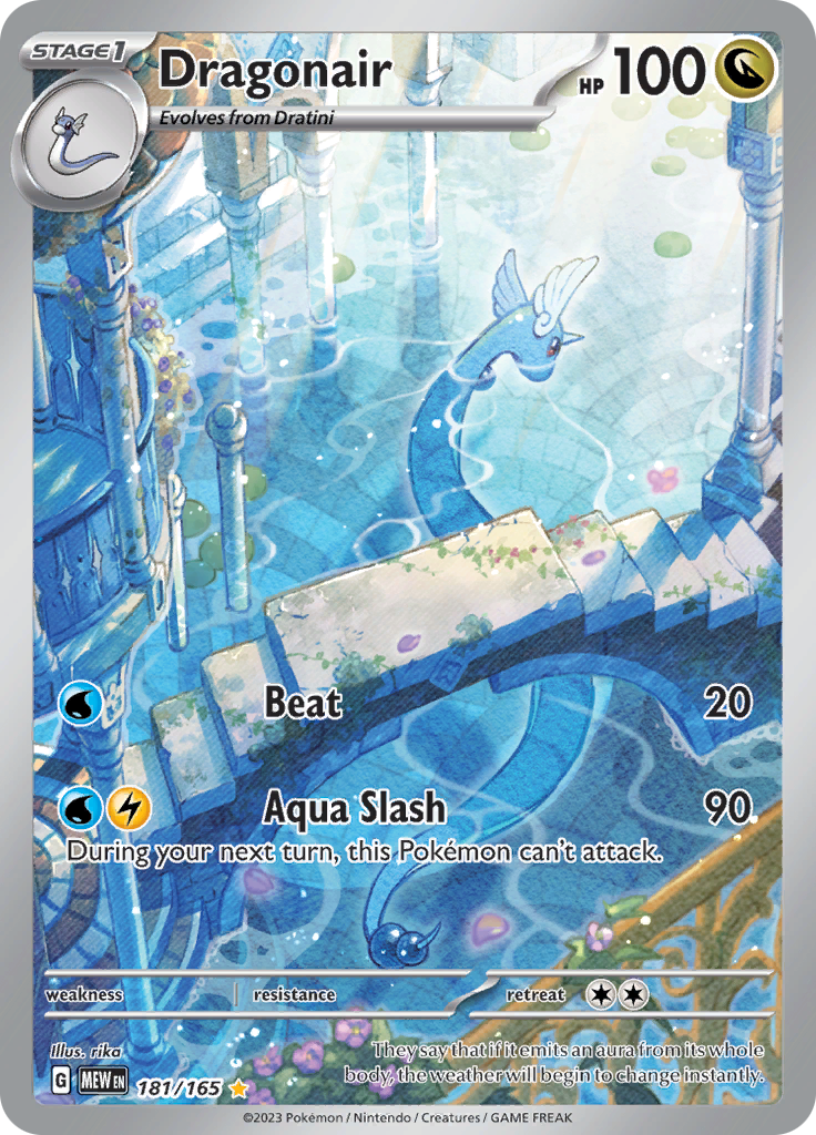 Dragonair (181/165) [Scarlet & Violet 151] | Jomio and Rueliete's Cards and Comics