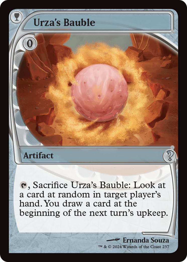 Urza's Bauble (Future Sight) [Mystery Booster 2] | Jomio and Rueliete's Cards and Comics