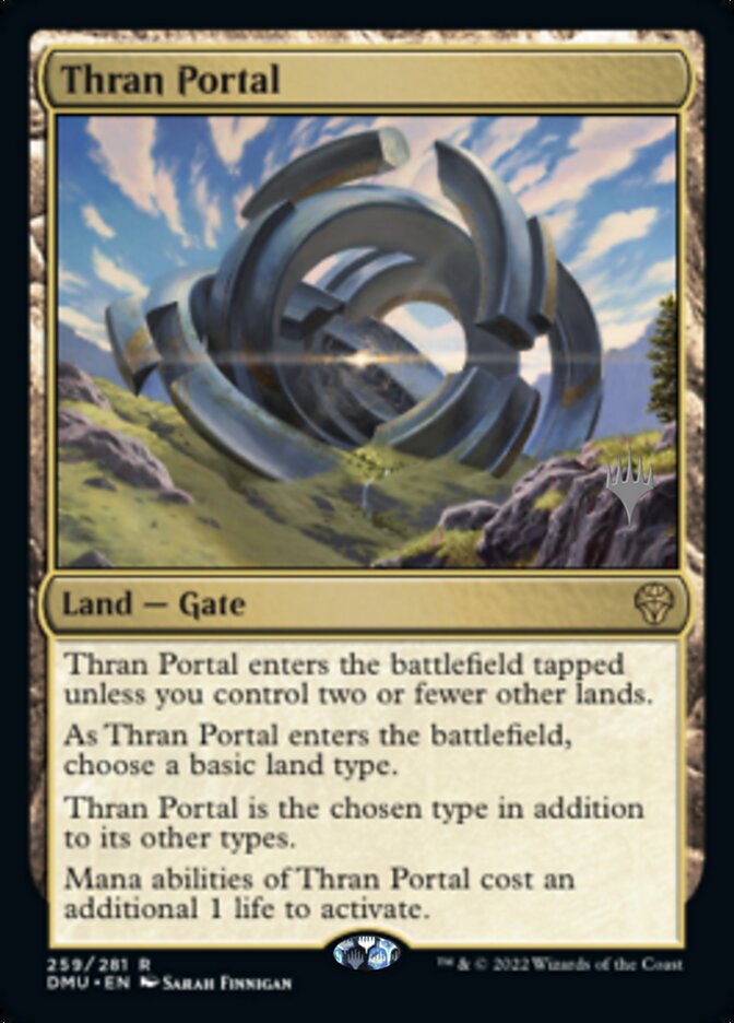 Thran Portal (Promo Pack) [Dominaria United Promos] | Jomio and Rueliete's Cards and Comics