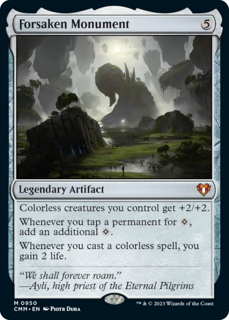 Forsaken Monument [Commander Masters] | Jomio and Rueliete's Cards and Comics