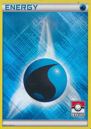 Water Energy (2011 Pokemon League Promo) [League & Championship Cards] | Jomio and Rueliete's Cards and Comics