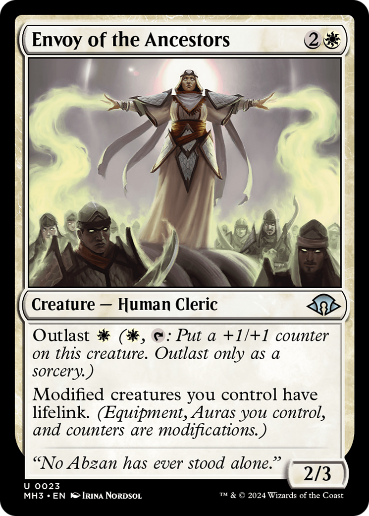 Envoy of the Ancestors [Modern Horizons 3] | Jomio and Rueliete's Cards and Comics
