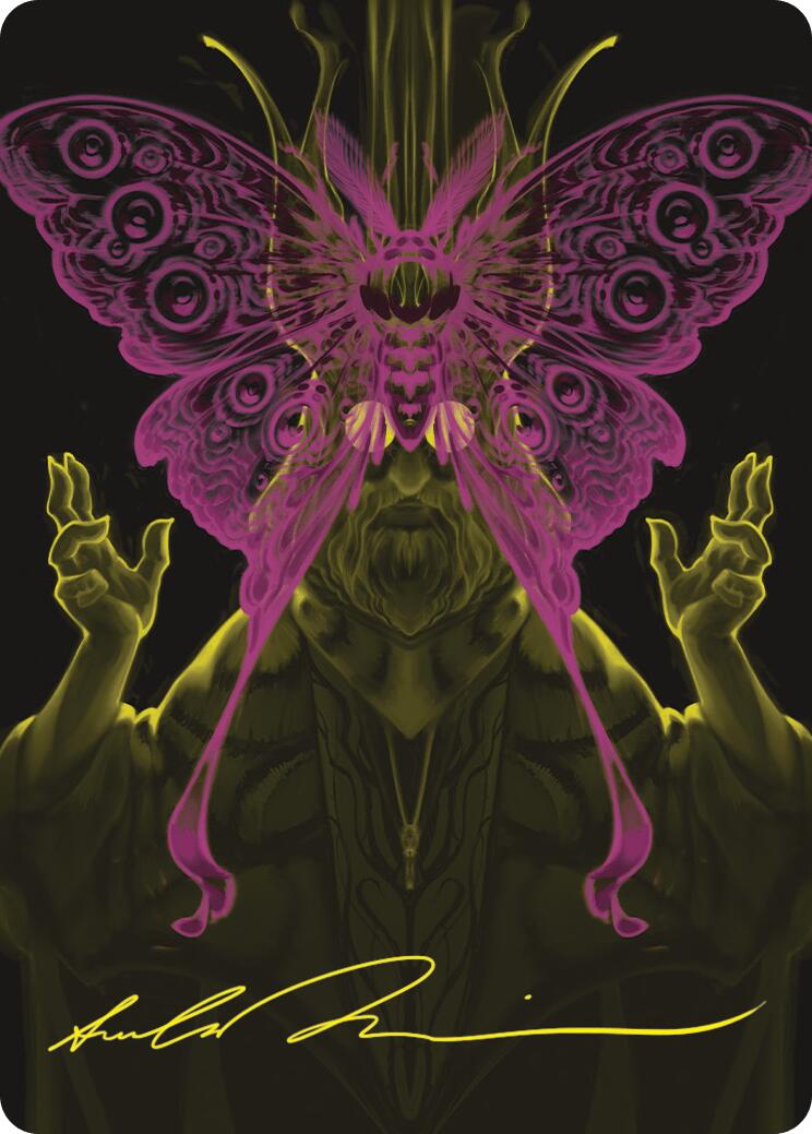 Victor, Valgavoth's Seneschal Art Card (44/54) (Gold-Stamped Signature) [Duskmourn: House of Horror Art Series] | Jomio and Rueliete's Cards and Comics