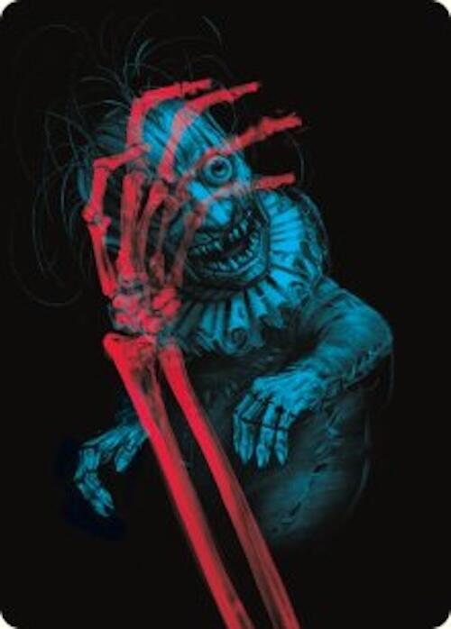 Marvin, Murderous Mimic Art Card [Duskmourn: House of Horror Art Series] | Jomio and Rueliete's Cards and Comics