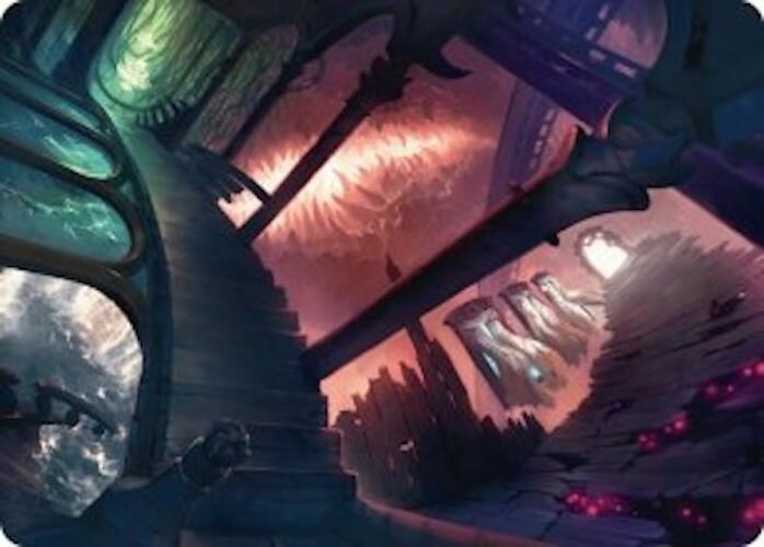 Terramorphic Expanse Art Card [Duskmourn: House of Horror Art Series] | Jomio and Rueliete's Cards and Comics