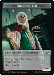 Shapeshifter // Insect (0022) Double-Sided Token [Duskmourn: House of Horror Commander Tokens] | Jomio and Rueliete's Cards and Comics