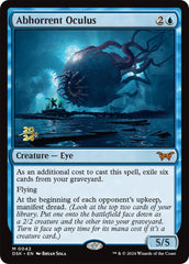 Abhorrent Oculus [Duskmourn: House of Horror Prerelease Promos] | Jomio and Rueliete's Cards and Comics