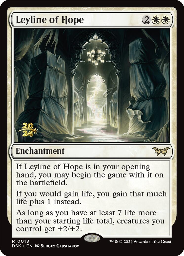 Leyline of Hope [Duskmourn: House of Horror Prerelease Promos] | Jomio and Rueliete's Cards and Comics