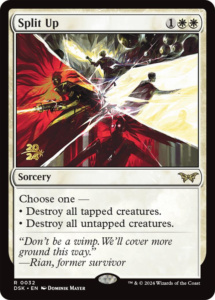 Split Up [Duskmourn: House of Horror Prerelease Promos] | Jomio and Rueliete's Cards and Comics