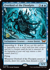 Overlord of the Floodpits [Duskmourn: House of Horror Prerelease Promos] | Jomio and Rueliete's Cards and Comics