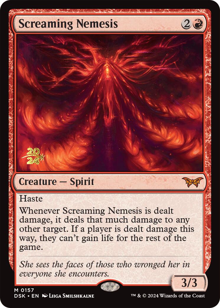 Screaming Nemesis [Duskmourn: House of Horror Prerelease Promos] | Jomio and Rueliete's Cards and Comics