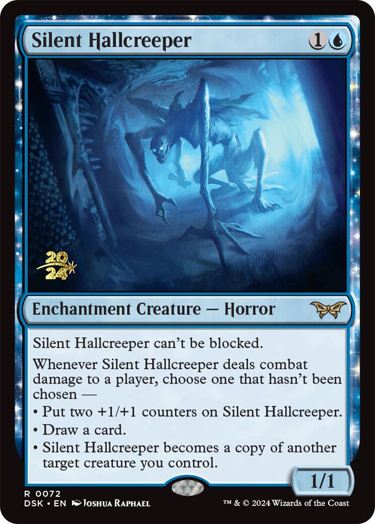Silent Hallcreeper [Duskmourn: House of Horror Prerelease Promos] | Jomio and Rueliete's Cards and Comics