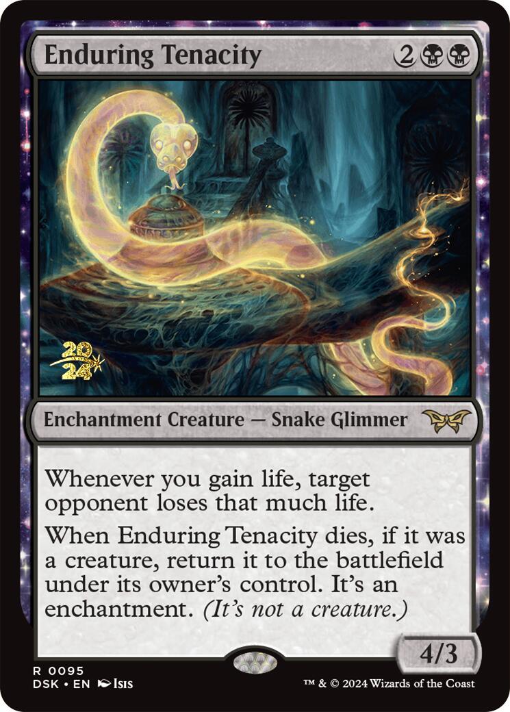 Enduring Tenacity [Duskmourn: House of Horror Prerelease Promos] | Jomio and Rueliete's Cards and Comics
