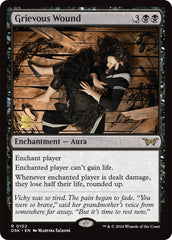 Grievous Wound [Duskmourn: House of Horror Prerelease Promos] | Jomio and Rueliete's Cards and Comics