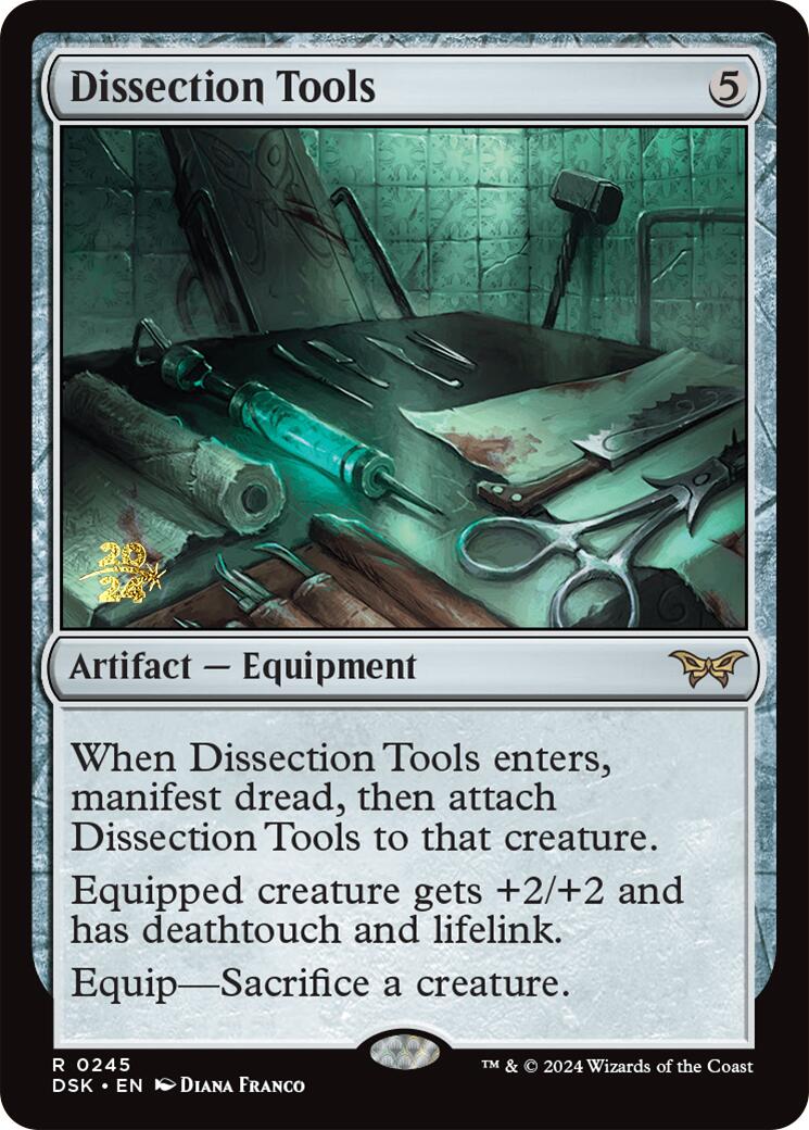 Dissection Tools [Duskmourn: House of Horror Prerelease Promos] | Jomio and Rueliete's Cards and Comics