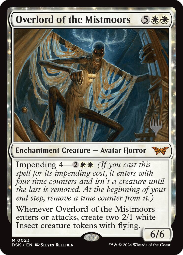 Overlord of the Mistmoors (Promo Pack) [Duskmourn: House of Horror Promos] | Jomio and Rueliete's Cards and Comics