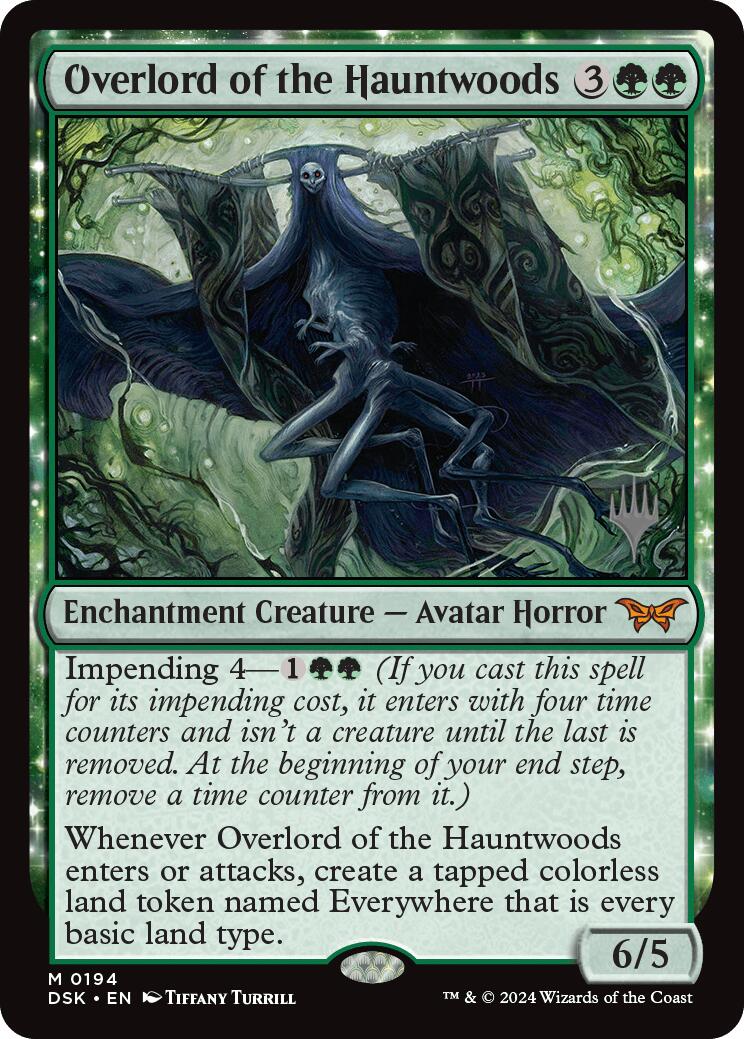 Overlord of the Hauntwoods [Duskmourn: House of Horror Promos] | Jomio and Rueliete's Cards and Comics