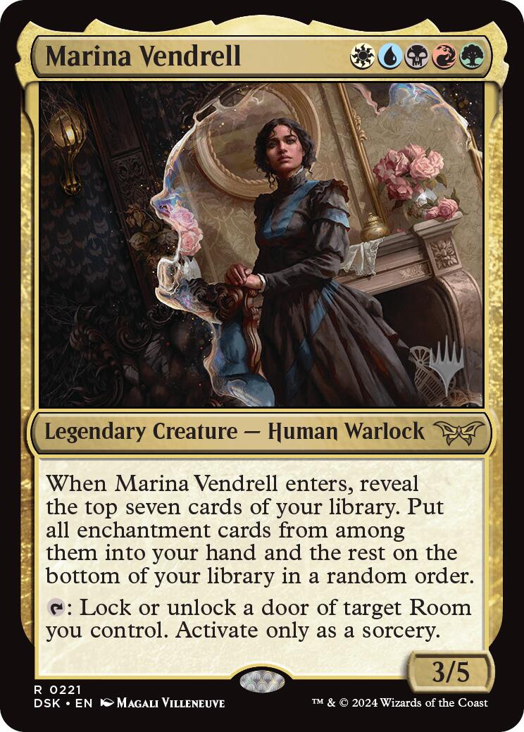 Marina Vendrell (Promo Pack) [Duskmourn: House of Horror Promos] | Jomio and Rueliete's Cards and Comics