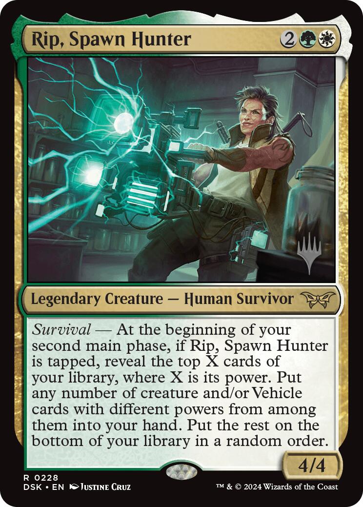 Rip, Spawn Hunter (Promo Pack) [Duskmourn: House of Horror Promos] | Jomio and Rueliete's Cards and Comics