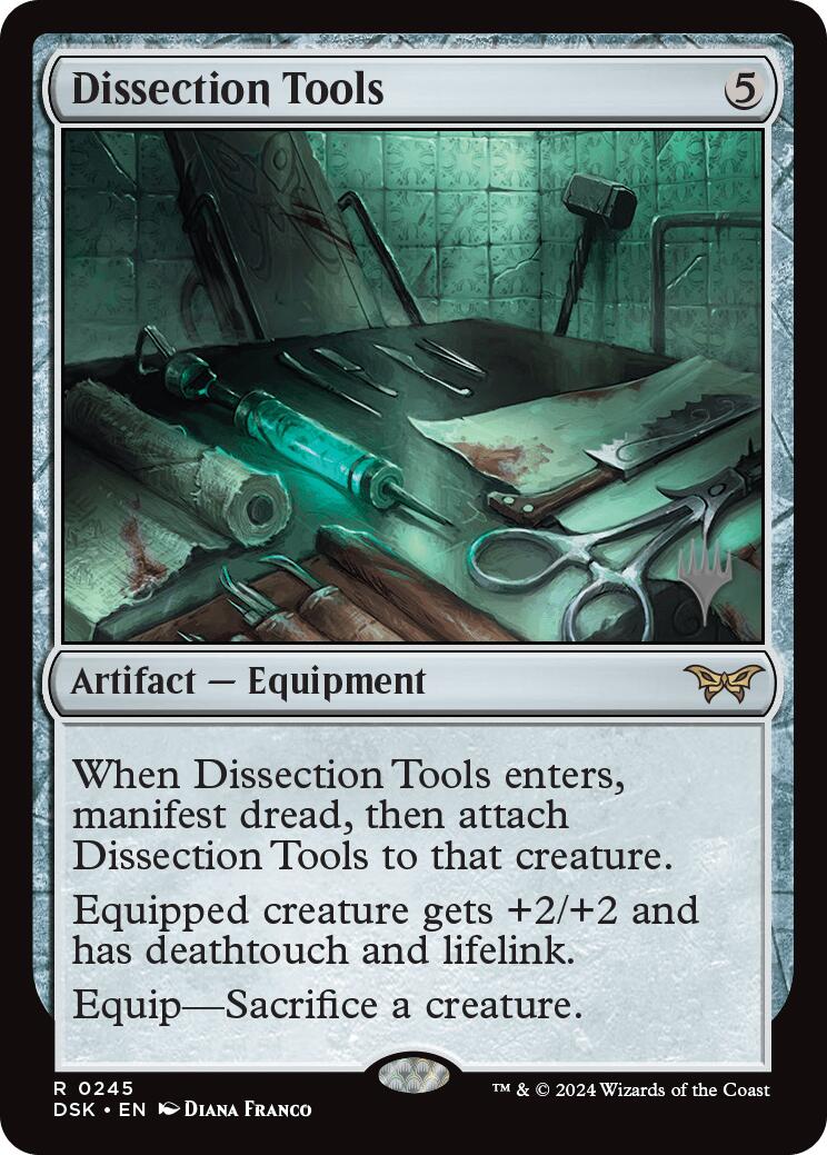 Dissection Tools (Promo Pack) [Duskmourn: House of Horror Promos] | Jomio and Rueliete's Cards and Comics