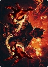 Tibalt's Trickery Art Card [Kaldheim Art Series] | Jomio and Rueliete's Cards and Comics