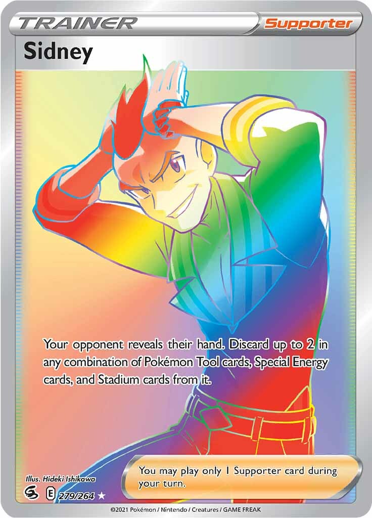 Sidney (279/264) [Sword & Shield: Fusion Strike] | Jomio and Rueliete's Cards and Comics