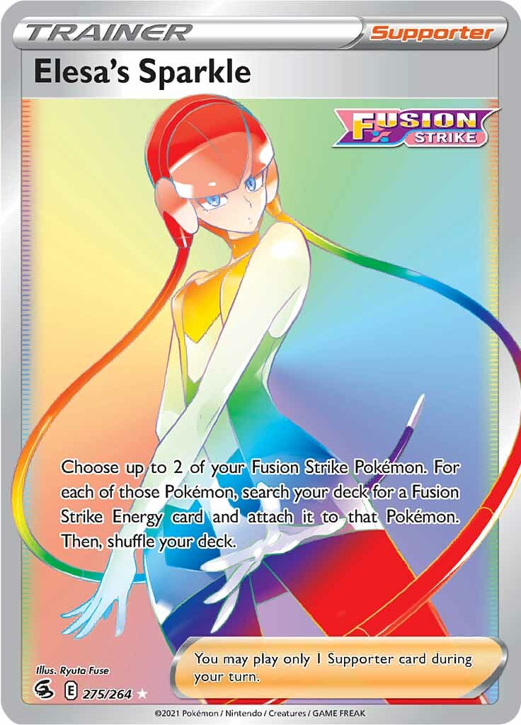 Elesa's Sparkle (275/264) [Sword & Shield: Fusion Strike] | Jomio and Rueliete's Cards and Comics