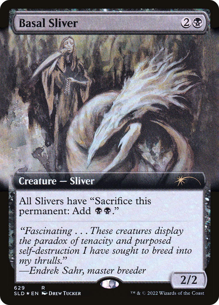 Basal Sliver (Extended Art) [Secret Lair Drop Promos] | Jomio and Rueliete's Cards and Comics