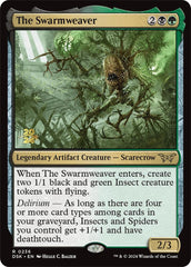 The Swarmweaver (0236) [Duskmourn: House of Horror Prerelease Promos] | Jomio and Rueliete's Cards and Comics