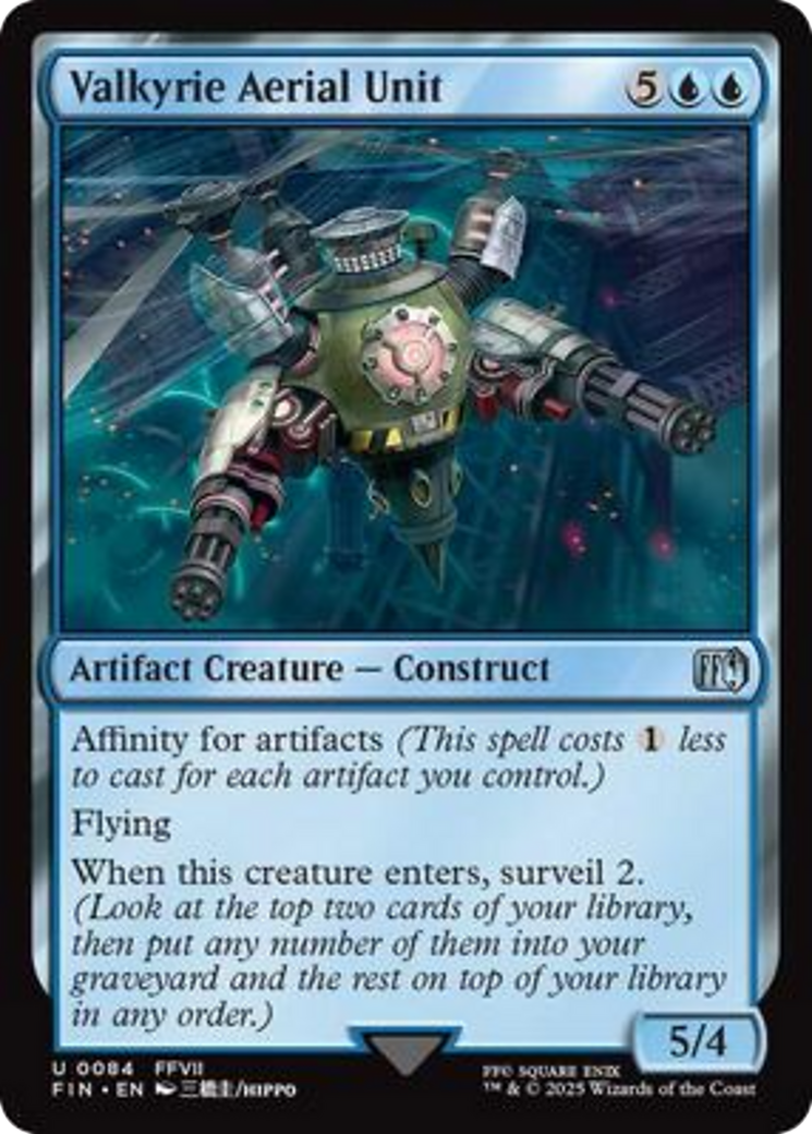 Valkyrie Aerial Unit [FINAL FANTASY] | Jomio and Rueliete's Cards and Comics