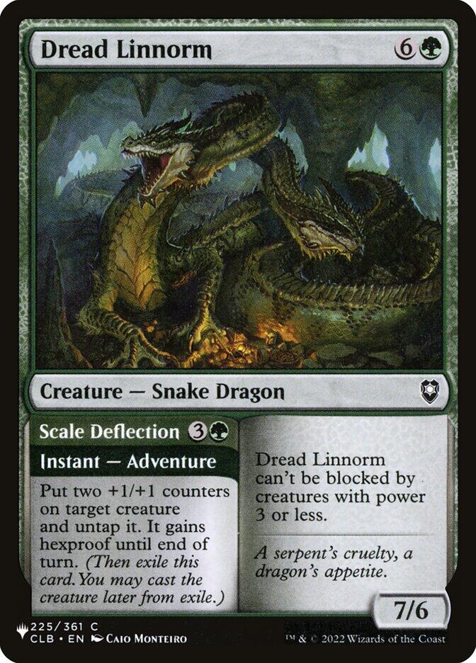 Dread Linnorm [The List] | Jomio and Rueliete's Cards and Comics