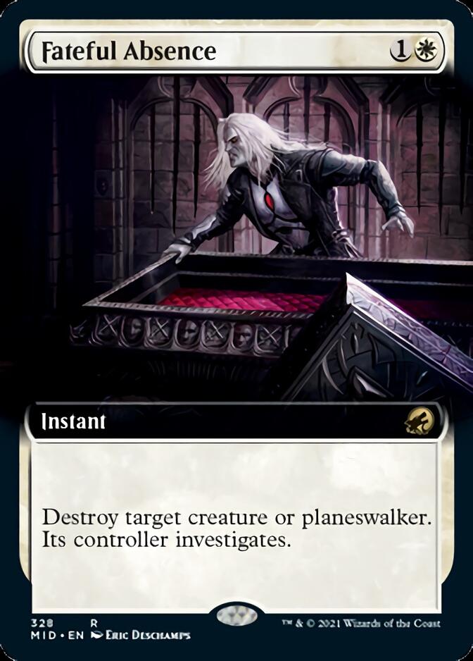 Fateful Absence (Extended Art) [Innistrad: Midnight Hunt] | Jomio and Rueliete's Cards and Comics