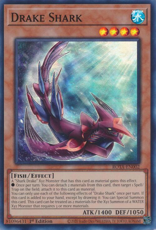 Drake Shark [ROTA-EN002] Super Rare | Jomio and Rueliete's Cards and Comics