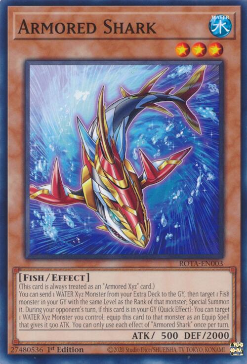 Armored Shark [ROTA-EN003] Common | Jomio and Rueliete's Cards and Comics