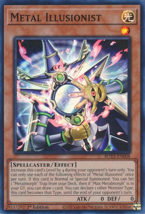 Metal Illusionist [ROTA-EN008] Super Rare | Jomio and Rueliete's Cards and Comics