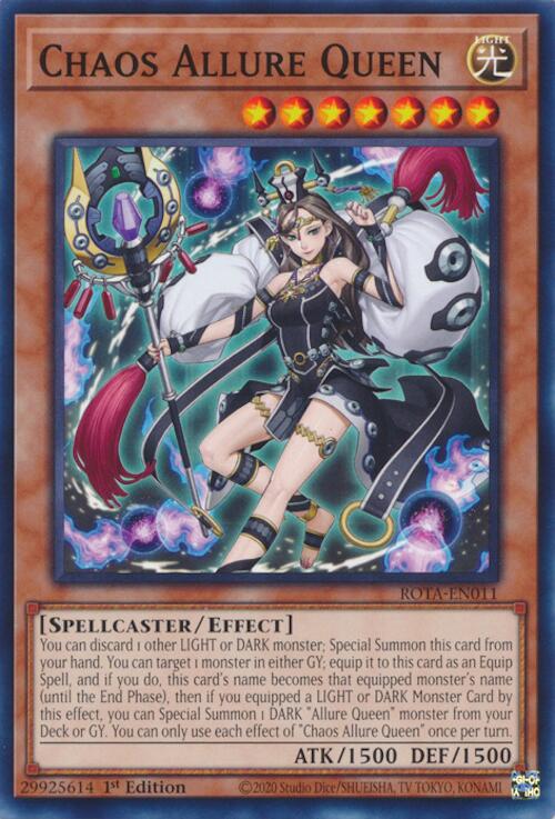 Chaos Allure Queen [ROTA-EN011] Common | Jomio and Rueliete's Cards and Comics