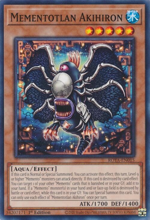 Mementotlan Akihiron [ROTA-EN015] Common | Jomio and Rueliete's Cards and Comics