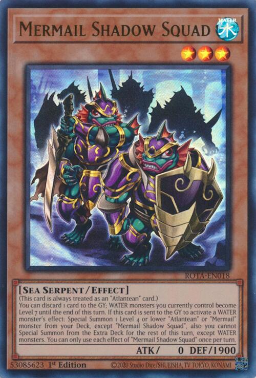 Mermail Shadow Squad [ROTA-EN018] Ultra Rare | Jomio and Rueliete's Cards and Comics
