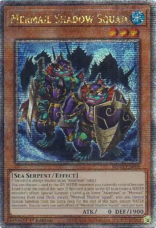 Mermail Shadow Squad (Quarter Century Secret Rare) [ROTA-EN018] Quarter Century Secret Rare | Jomio and Rueliete's Cards and Comics
