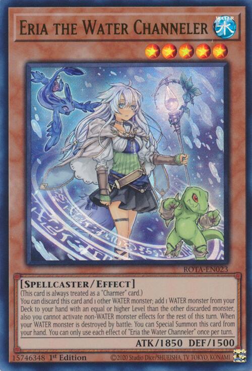 Eria the Water Channeler [ROTA-EN023] Ultra Rare | Jomio and Rueliete's Cards and Comics